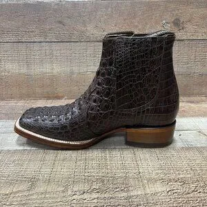 Men\'s Western Vaquero Rodeo Half Boot Crocodile Print Real Leather Handmade 382 $_57.JPG?set_id=8800005007 main image 4